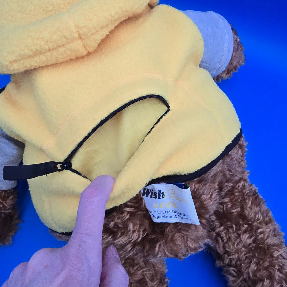 Wish Bear Luck Gund Teddy‎ Bear 2000 2001 May Department Stores Limited Edition - Picture 11 of 11